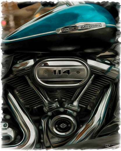 114 Thunder: Harley Davidson's Heartbeat