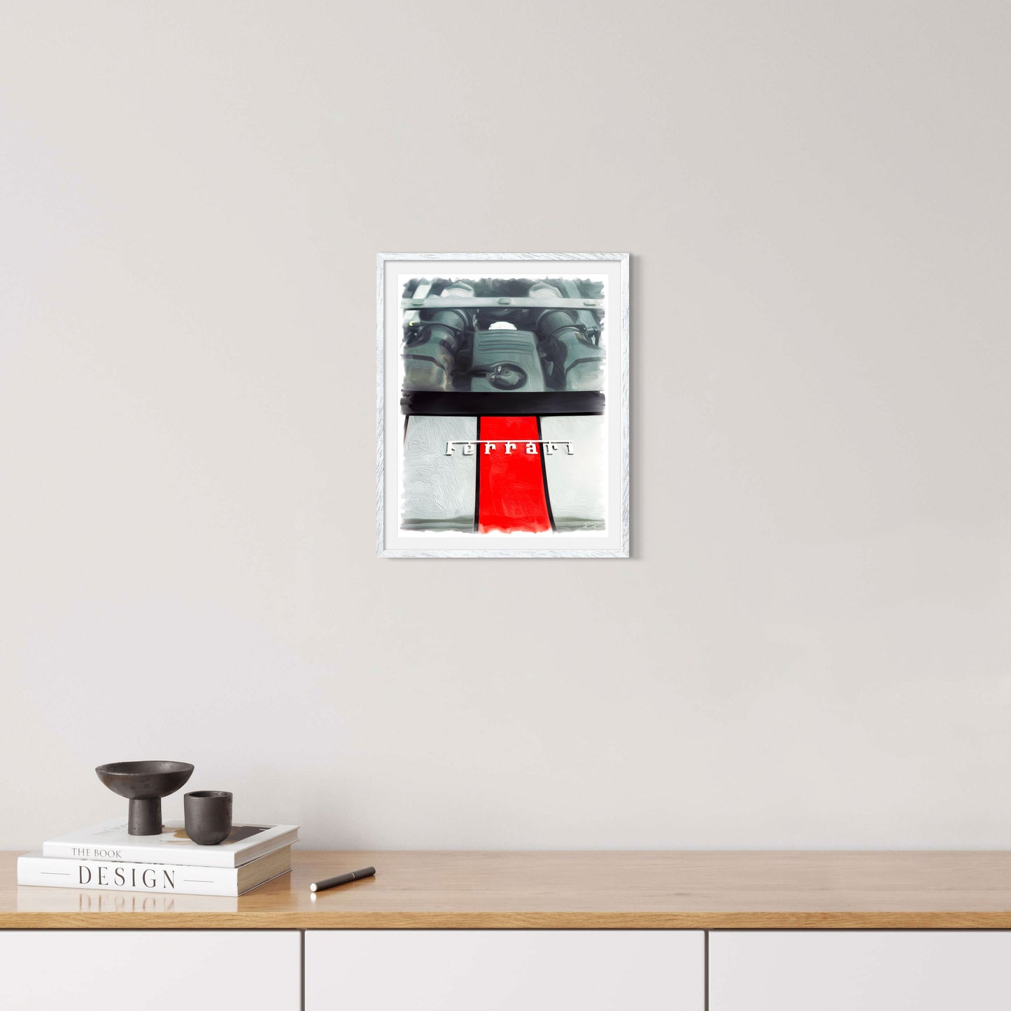 Scuderia's Symphony - A Ferrari Fine Art Print