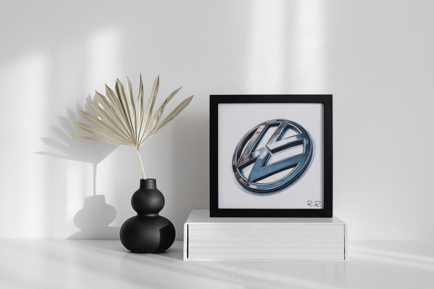 Chrome Dreams: VW Emblem Radiant Brilliance